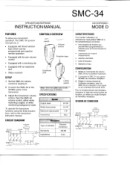 Kenwood SMC-34 Instruction Manual